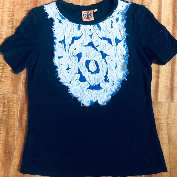 ❤️CLEARANCE🌺NWOT Tory Burch 💯 linen top - Picture 9 of 14